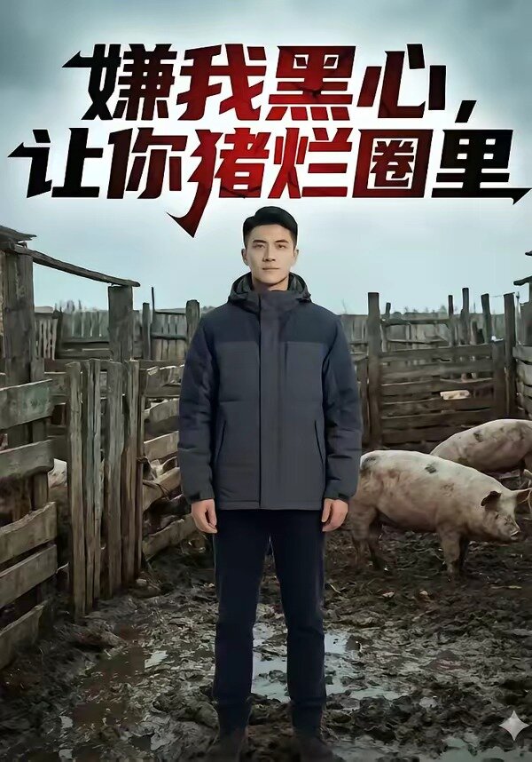 《嫌我黑心，让你猪烂圈里》