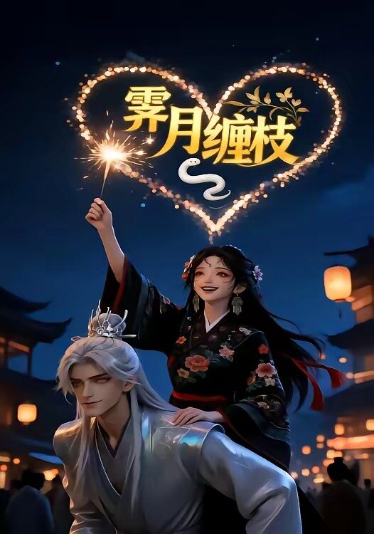 《霁月缠枝》