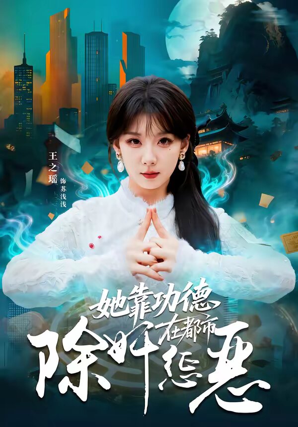 《她靠功德在都市除奸惩恶》